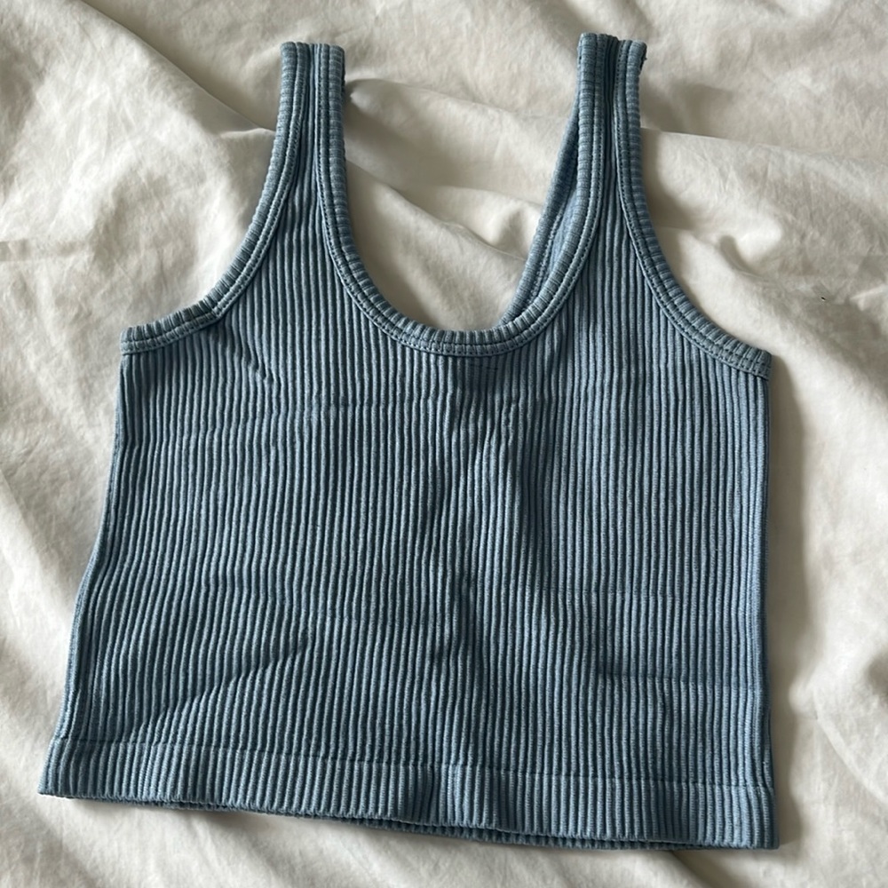 Cotton-on light blue tank top